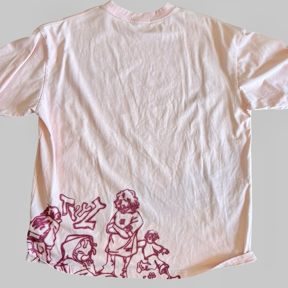 Aelfric Eden We Vaguely Feel Many Graphic Pink Streetwear Size Large - Picture 2 of 4